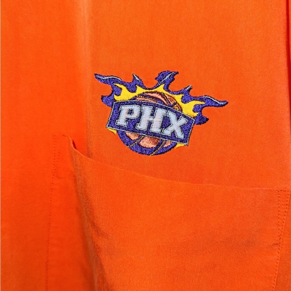 Phoenix suns men Medium button down basketball shirt sports shirt Az attire 🏀☀️ - Picture 2 of 11